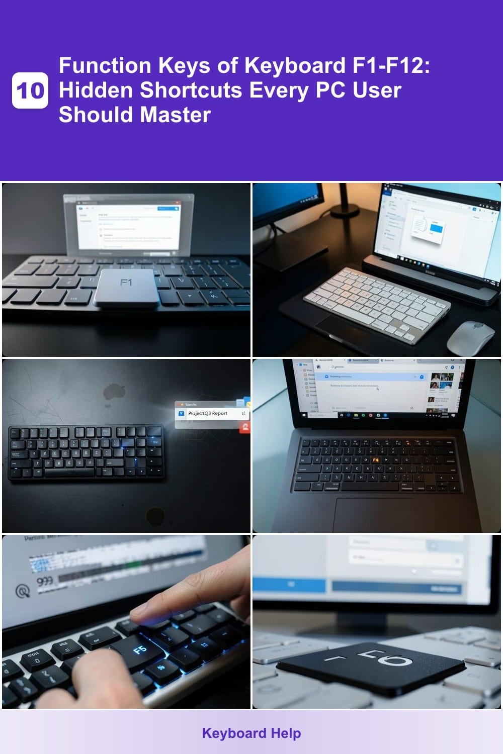 10 Function Keys of Keyboard F1-F12: Hidden Shortcuts Every PC User Should Master