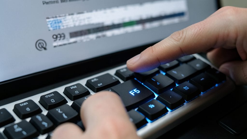 F5 Key: Refresh Web Pages and Data