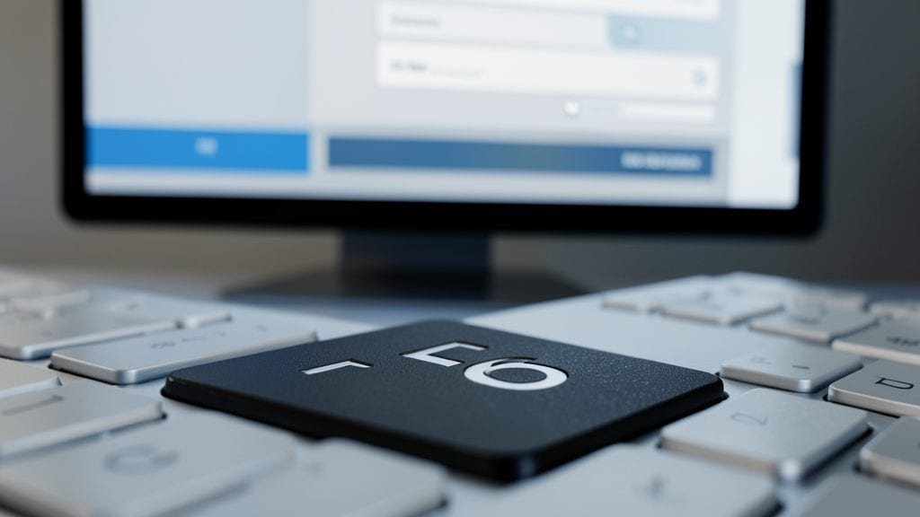 F6 Key: Cycle Through Screen Elements
