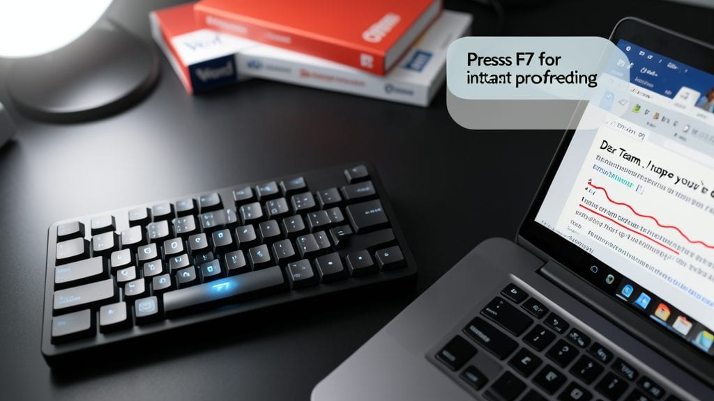 F7 Key: Spell Check in Microsoft Office