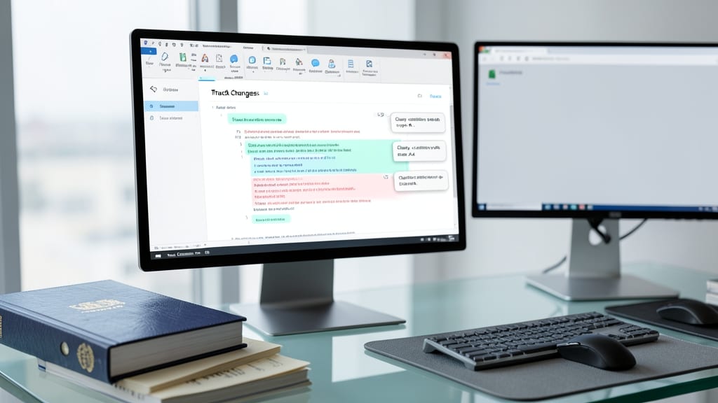 Word's 'Track Changes' with Comments for Collaboration