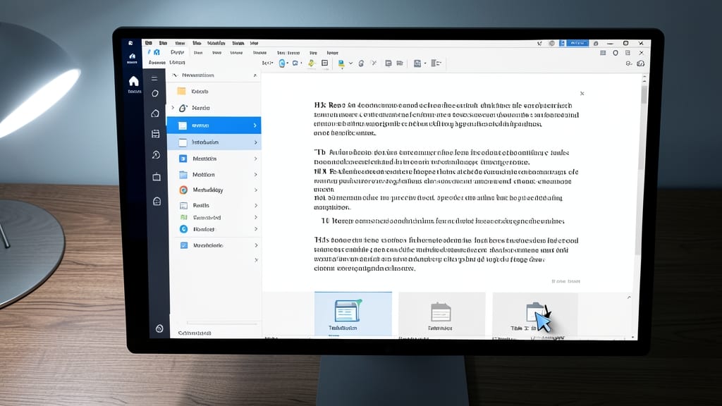 Use Navigation Pane for Large Documents