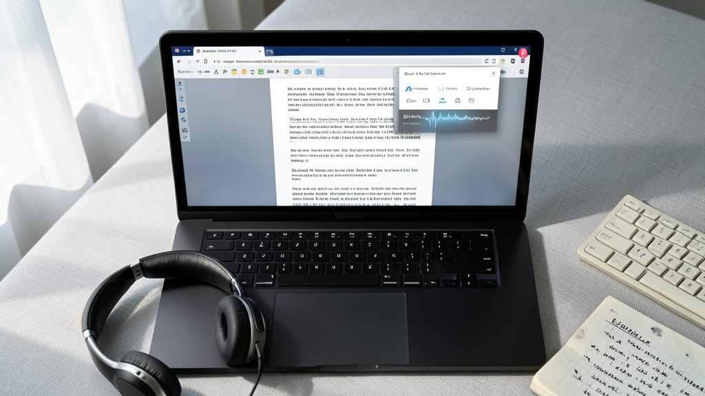 Convert Text to Speech for Proofreading