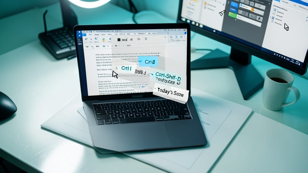 Master Keyboard Shortcuts for Efficiency