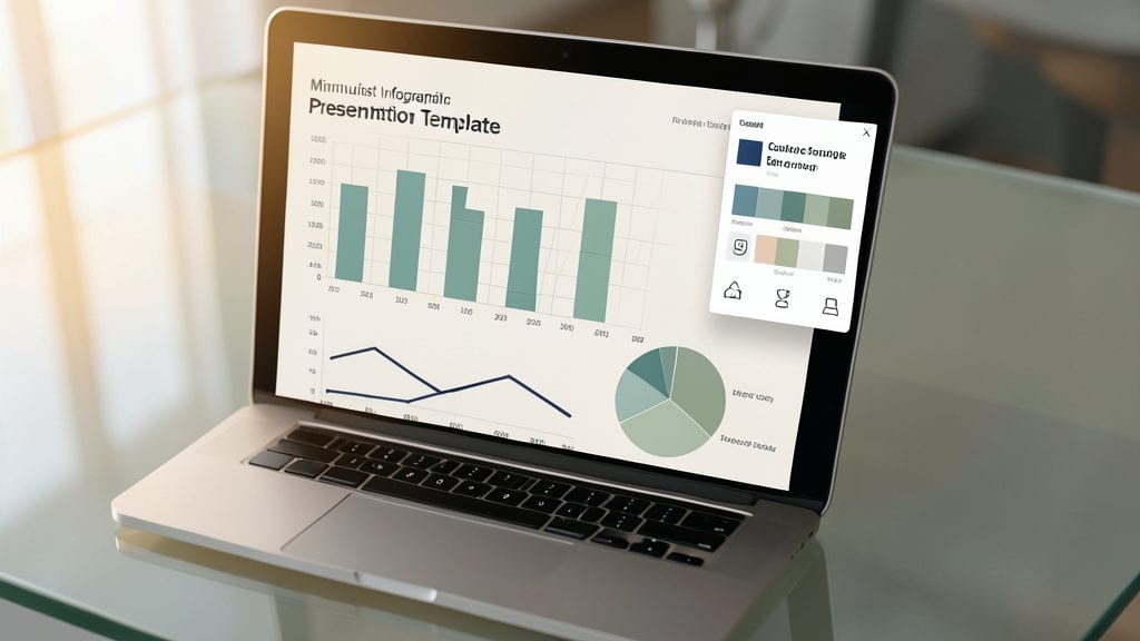 Minimalist Infographic Presentation Template
