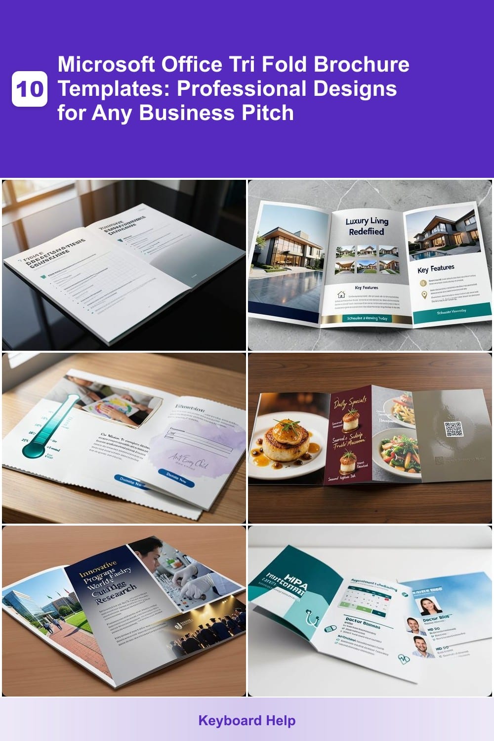 10 Microsoft Office Tri Fold Brochure Templates: Professional Designs for Any Business Pitch
