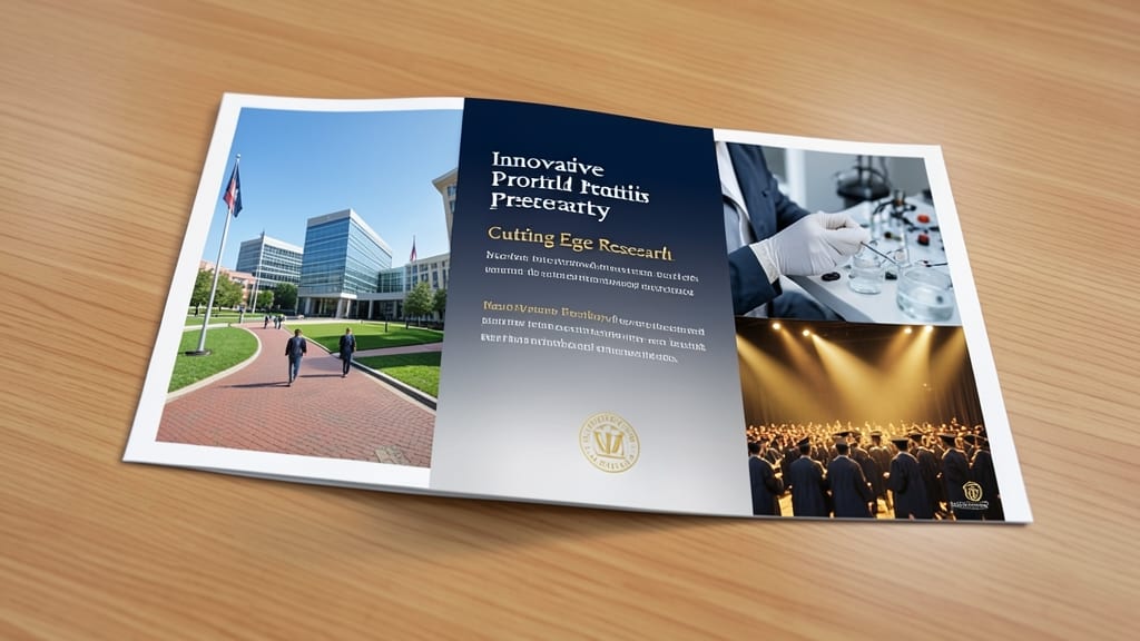 Educational Institution Brochure Layout