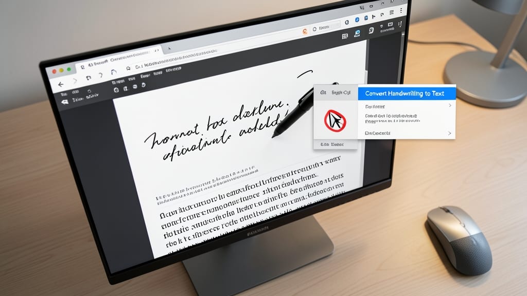 Handwriting to Text Conversion