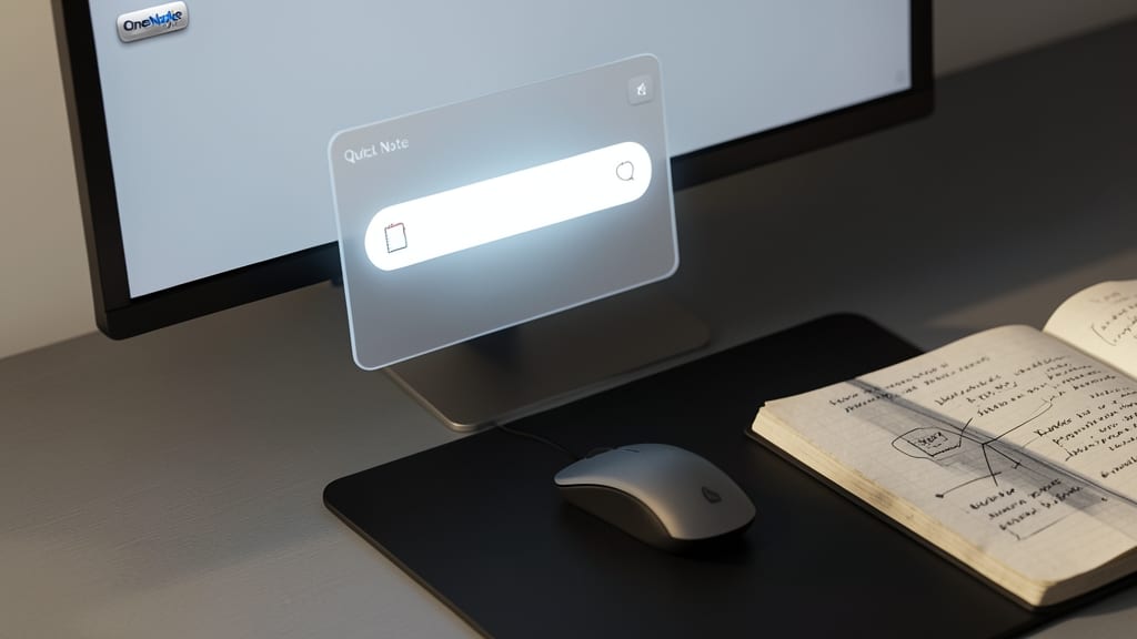 Quick Note Widget for Desktop