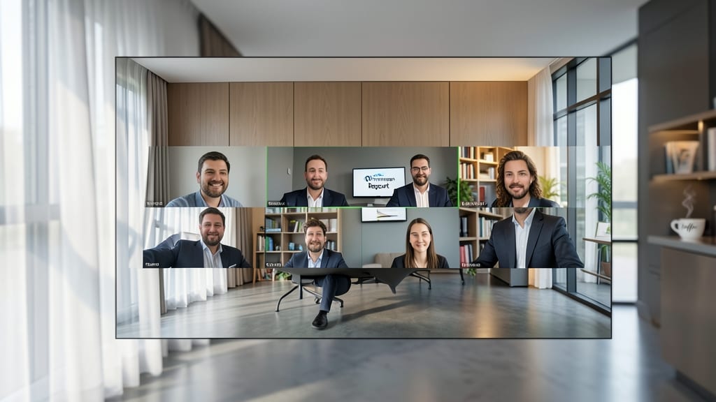 Use the 'Together Mode' for Virtual Team Bonding